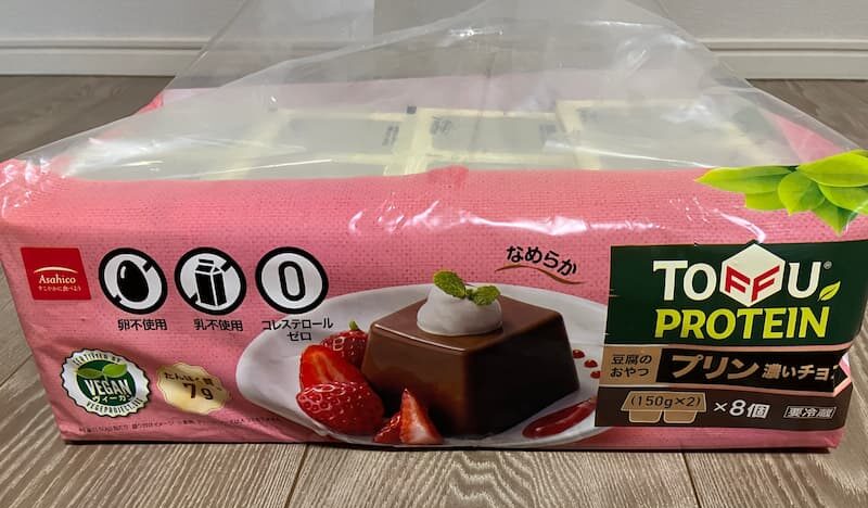 豆腐プリンチョコ
