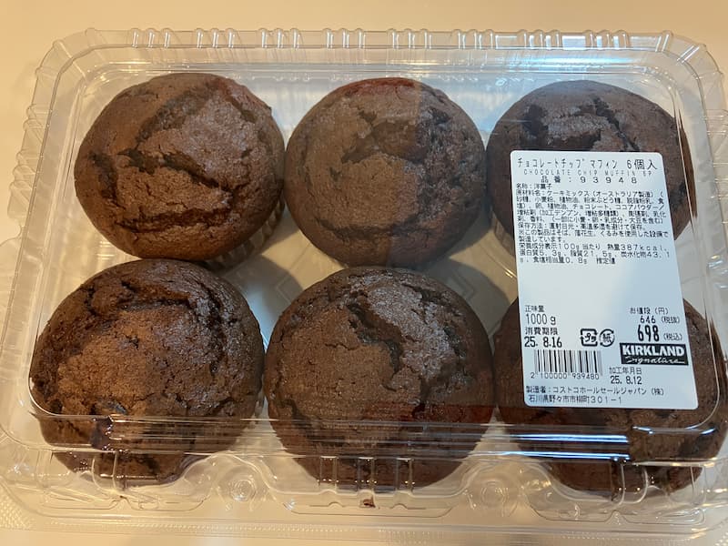 チョコチップマフィン