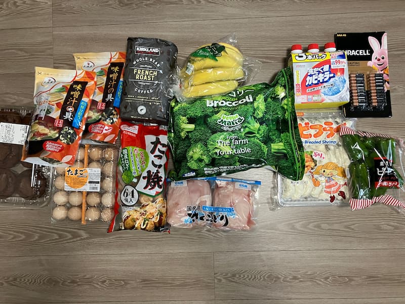 コストコ買い物