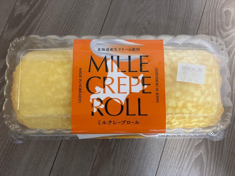 ミルクレープロールケーキ