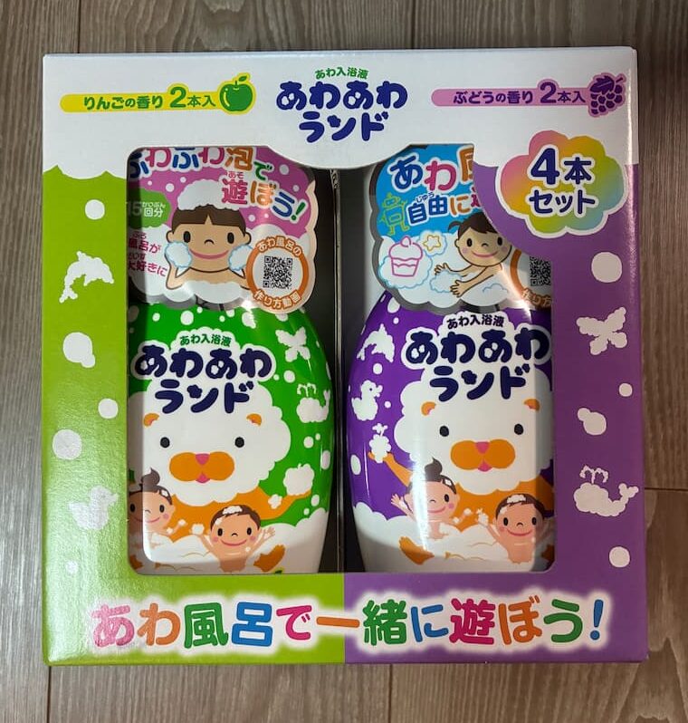 コストコ あわあわランド 4本セット パッケージ