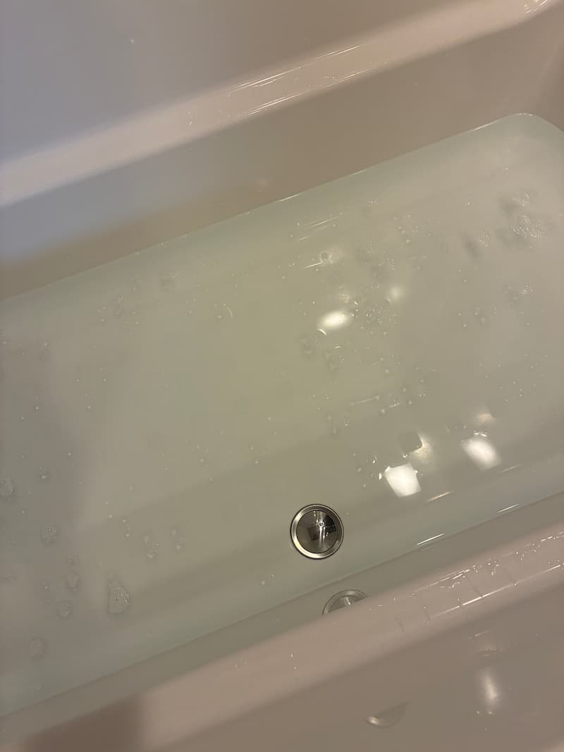 あわあわランド 泡立て前 浴槽