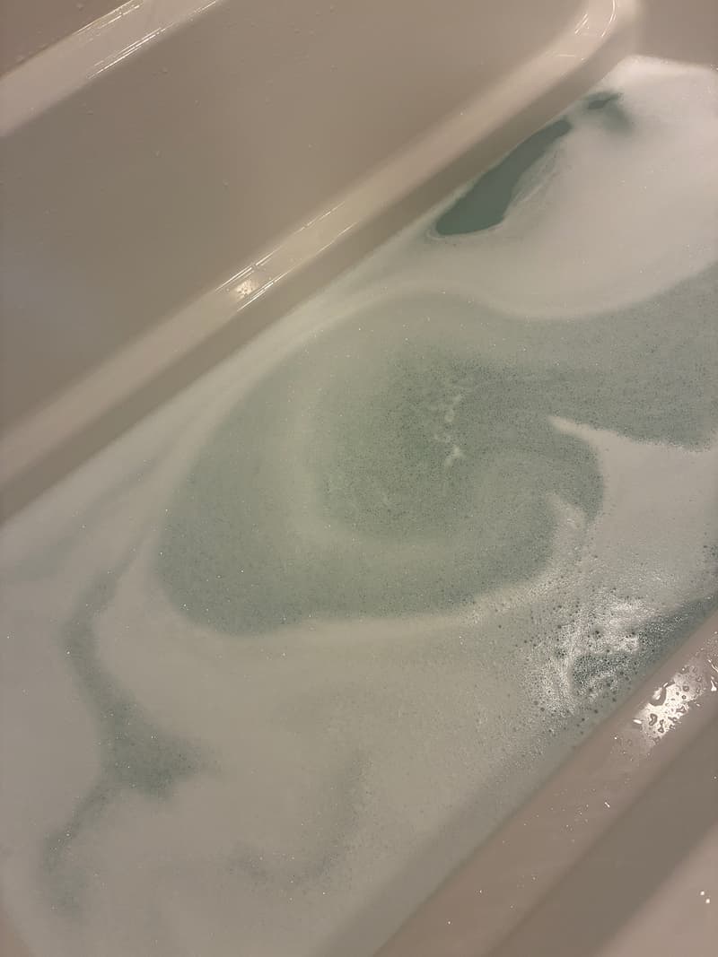あわあわランド 泡風呂 泡立ち具合